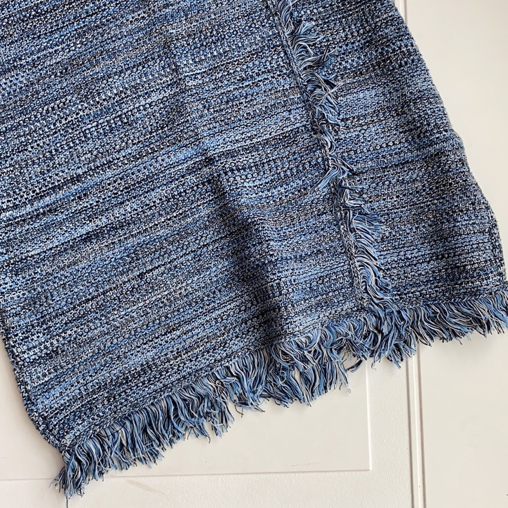 Anthropologie Holding Horses Tweed Fringe Dress XS - Picture 6 of 10